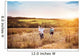 Family enjoying life together outside Wall Mural