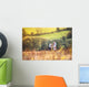Family enjoying life together outside Wall Mural