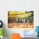 Family enjoying life together outside Wall Mural