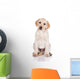 adorable yellow labrador retriever puppy Wall Decal