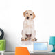 adorable yellow labrador retriever puppy Wall Decal