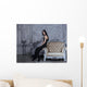 beauty young brunette woman in luxury home interior Wall Mural