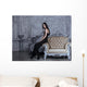 beauty young brunette woman in luxury home interior Wall Mural
