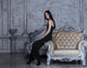 beauty young brunette woman in luxury home interior Wall Mural