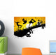 Skateboard City Wall Mural
