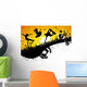 Skateboard City Background Wall Mural
