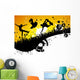 Skateboard City Background Wall Mural