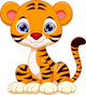 Cute Tiger Cartoon