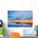 Lagoon flamingo bolivia Wall Mural