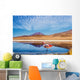 Lagoon flamingo bolivia Wall Mural