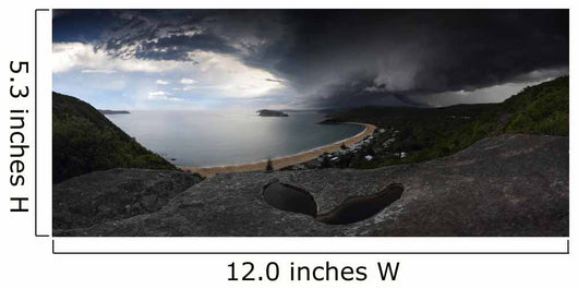 Supercell storm over Broken Bay Pearl Beach NSW Australia Wall Mural