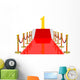 Red carpet Wall Decal