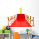 Red carpet Wall Decal