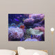 mini sea in fish tank Wall Mural