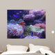 mini sea in fish tank Wall Mural