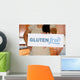 Woman Gluten Free Shopping Wall Mural