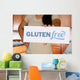 Woman Gluten Free Shopping Wall Mural