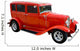 red hotrod Wall Decal