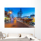 Famous Krupowki street in Zakopane, Poland Wall Mural