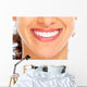 Beautiful woman smile Wall Mural
