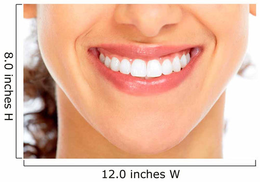 Beautiful woman smile Wall Mural