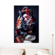 Sakura Kimono Geisha Wall Mural