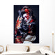 Sakura Kimono Geisha Wall Mural