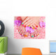 manicure and pedicure Wall Mural