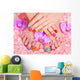 manicure and pedicure Wall Mural