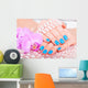 manicure pedicure, female hands, feet Wall Mural