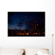 Night christmas festival of lanterns Wall Mural
