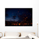 Night christmas festival of lanterns Wall Mural