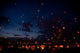 Night christmas festival of lanterns Wall Mural
