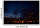 Night christmas festival of lanterns Wall Mural