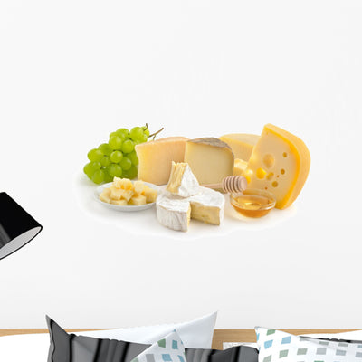 Cheese Selection shown on a wall