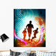 Marathon runners Wall Mural