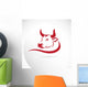 red bull head Wall Decal