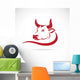 red bull head Wall Decal