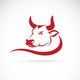 red bull head Wall Decal