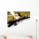 Ski Freestyle Abstract Background Wall Mural