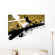 Ski Freestyle Abstract Background Wall Mural