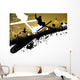 Ski Freestyle Abstract Background Wall Mural