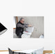 Plumber at work Wall Mural