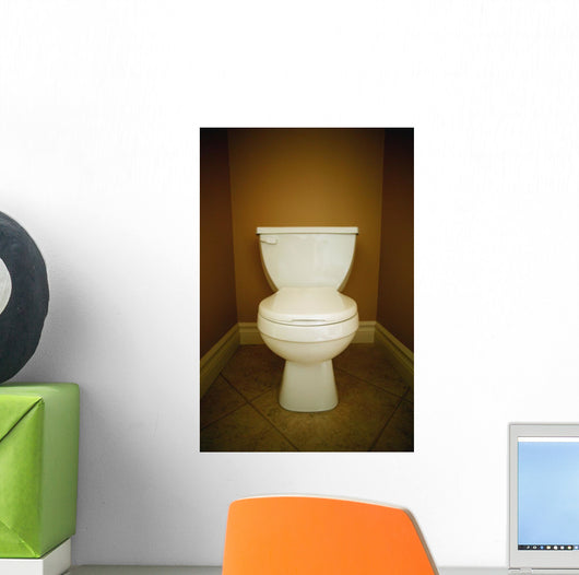 A Toilet Wall Mural
