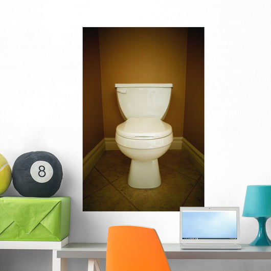 A Toilet Wall Mural