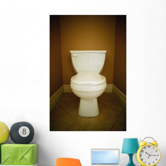 A Toilet Wall Mural