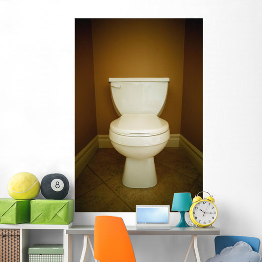 A Toilet Wall Mural