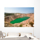 Emerald Green Oval Lake Wall Decal