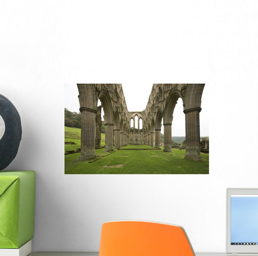 Rievaulx Abbey Archway Ruins Wall Decal