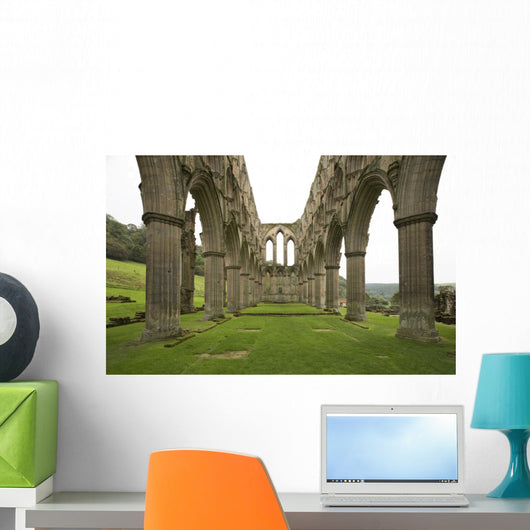 Rievaulx Abbey Archway Ruins Wall Decal